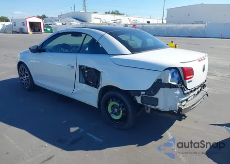 2014 Volkswagen Eos Sport из США, поврежденный, VIN WVWBW8AH4EV000930